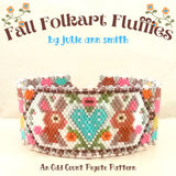 FALL FOLKART FLUFFIES Bracelet Pattern