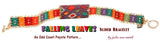 FALLING LEAVES Slider Bracelet Pattern