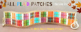 FALL PLAID PATCHES Bracelet Pattern