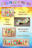 FALL PLAID PATCHES Bracelet Pattern