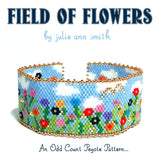 FIELD OF FLOWERS Bracelet Pattern