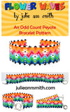 FLOWER WAVES Bracelet Pattern