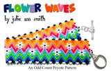 FLOWER WAVES Bracelet Pattern