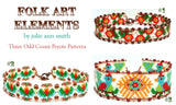 FOLK ART ELEMENTS Bracelet Pattern