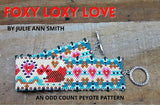 FOXY LOXY LOVE Bracelet Pattern