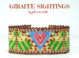 GIRAFFE SIGHTINGS Bracelet Pattern