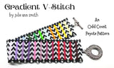 GRADIENT V-STITCH Bracelet Pattern