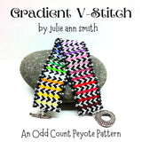 GRADIENT V-STITCH Bracelet Pattern