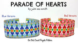 PARADE OF HEARTS Bracelet Pattern