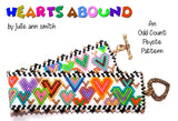 HEARTS ABOUND Bracelet Pattern