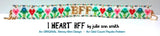 I HEART BFF Skinny Mini Bracelet Pattern