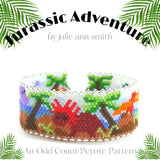 JURASSIC ADVENTURE Bracelet Pattern