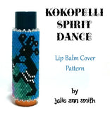 KOKOPELLI SPIRIT DANCE Lip Balm Cover Pattern