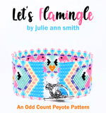 LET'S FLAMINGLE Bracelet Pattern