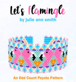LET'S FLAMINGLE Bracelet Pattern