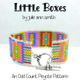 LITTLE BOXES Bracelet Pattern