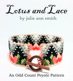 LOTUS AND LACE Bracelet Pattern