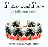 LOTUS AND LACE Bracelet Pattern