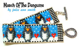 MARCH OF THE PENGUINS Bracelet Pattern