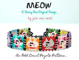 MEOW Skinny Mini Bracelet Pattern