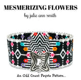 MESMERIZING FLOWERS Bracelet and Earrings Pattern