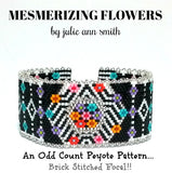 MESMERIZING FLOWERS Bracelet and Earrings Pattern