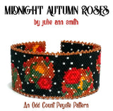 MIDNIGHT AUTUMN ROSES Bracelet Pattern