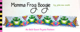 MOMMA FROG BOOGIE Bracelet Pattern