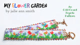 MY FLOWER GARDEN Skinny Mini Bracelet Pattern