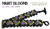 NIGHT BLOOMS Skinny Mini Bracelet Pattern