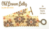 OLD BROWN BETTY Bracelet Pattern