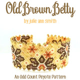 OLD BROWN BETTY Bracelet Pattern