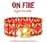 ON FIRE Bracelet Pattern