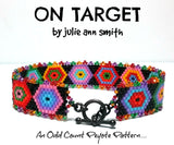 ON TARGET Skinny Mini Bracelet Pattern