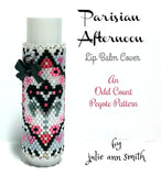 PARISIAN AFTERNOON Lip Balm Cover Pattern