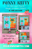 PENNY KITTY Odd Count Peyote Hanger Ornament Pattern