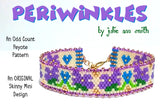 PERIWINKLES Skinny Mini Bracelet Pattern
