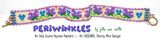 PERIWINKLES Skinny Mini Bracelet Pattern