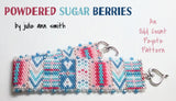 POWDERED SUGAR BERRIES Bracelet Pattern