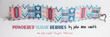 POWDERED SUGAR BERRIES Bracelet Pattern