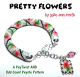 PRETTY FLOWERS Peytwist and Odd Count Peyote Pattern