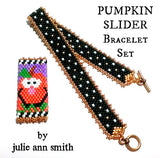 PUMPKIN SLIDER Bracelet Pattern