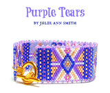 PURPLE TEARS Bracelet Pattern