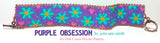 PURPLE OBSESSION Bracelet Pattern