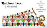 RAINBOW LOVE Bracelet Pattern