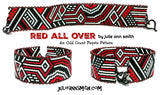 RED ALL OVER Bracelet Pattern