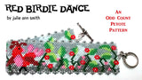 RED BIRDIE DANCE Bracelet Pattern