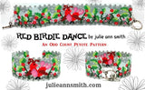 RED BIRDIE DANCE Bracelet Pattern