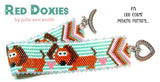 RED DOXIES Bracelet Pattern