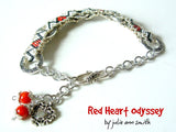 RED HEART ODYESSY Bracelet Pattern